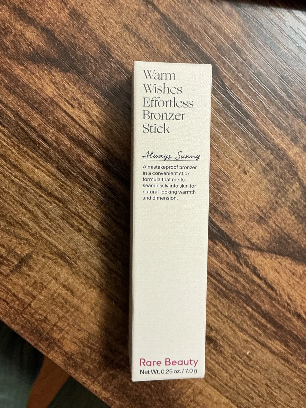 Rare Beauty Effortless Bronzer Stick - Cream Beige Packaging